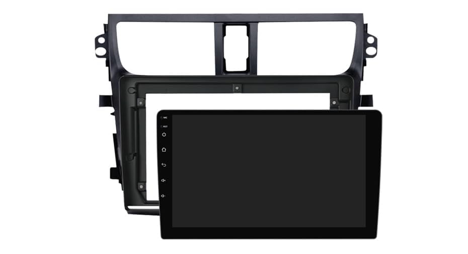 Image of Audio Wheels Car Android Frame ABS300 Plastic Material 9 inch with Wiring Suitable for Base Model for Maruti Celerio 2015-2018