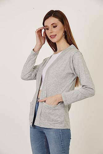 Image of Women's Cotton Pocket Shrug