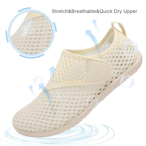 Image of Spesoul Womens and Mens Water Shoes Breathable Quick Dry Soft Barefoot Aqua Socks for Hiking Swim Beach Surf Yoga Sport