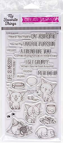 MY FAVORITE THINGS Birdie Brown Stamp CATASTROPH, Cat-Astrophe