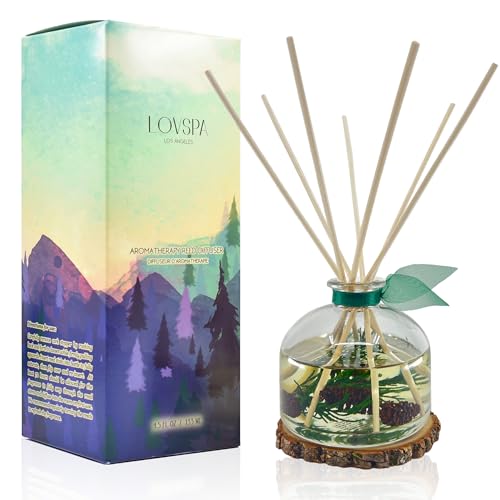 Recopilación y reviews de Madera enebro los más recomendados. 28 Invierno bosque Frasier Fir difusor de esencias por juego lovspa | Incluye un posavasos de madera decorativo. Árbol de Navidad Aroma. Aguja de pino | bayas de enebro, madera de...