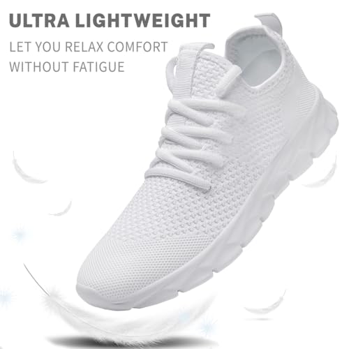 Image of Men's Running Shoes Slip On Walking Comfortable Tennis Breathable Non Slip Athletic Gym Workout Cross Training Fashion Sneakers