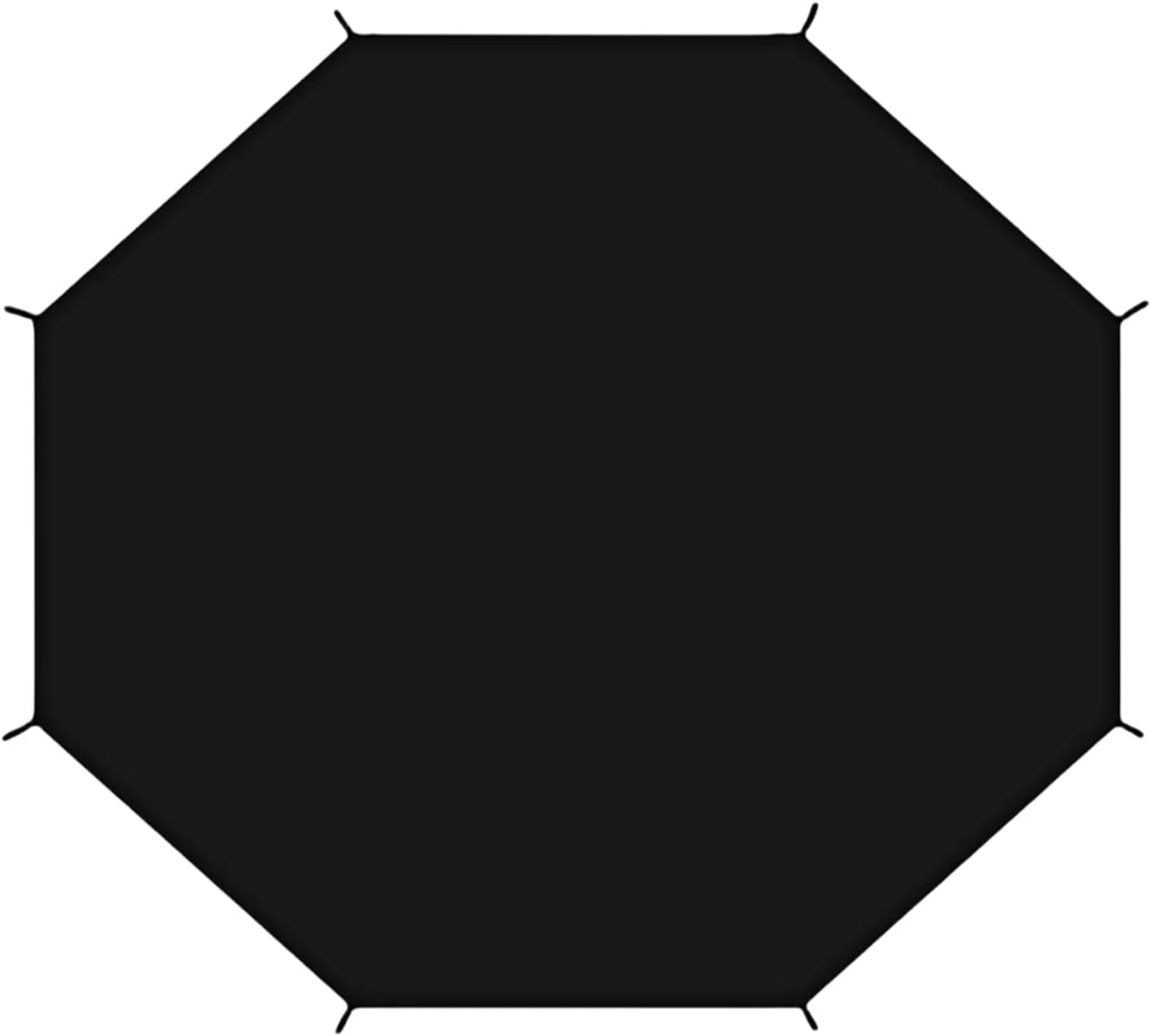 AVSMGP Waterproof Trampoline Canopy Tent Cover, 6Ft 8Ft 10Ft 12Ft 14Ft 16Ft Trampoline Shade Cover Trampoline Top Cover Accessories for Outdoor Easy to Install,Black,16FT/4.88M/12 Pole