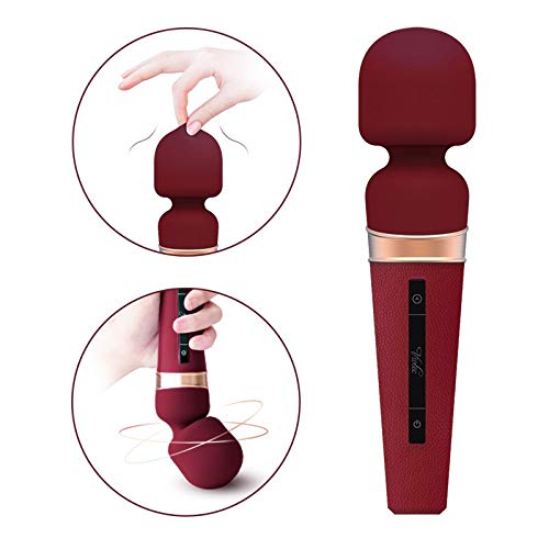 Vibrador Varinha Magica Feminino Viotec Magic Wand High End Display Touch