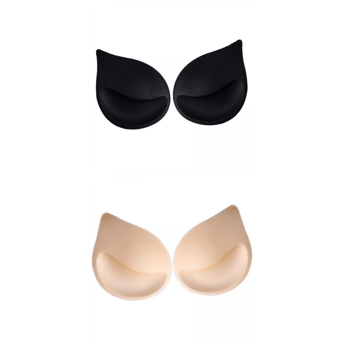 2 Pair Bra Insert Pads Enhancer Removable Breathable Sports Bikini-image-22