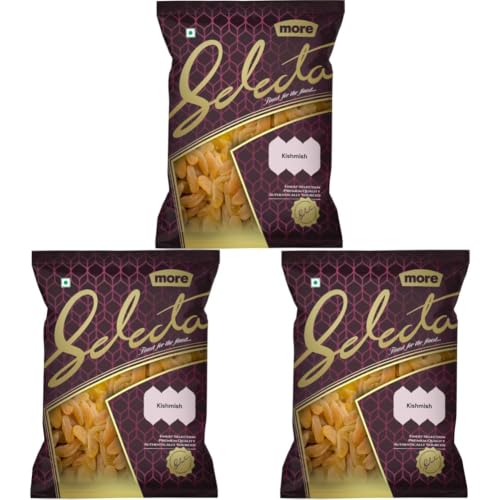 Image of More Choice Dry Fruits - Indian Green Kismis, Dried, 200gram (Pack of 3)