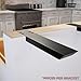 Solid Heavy Duty Industrial Knee Wall Countertop Support Bracket (28 Inches) 1 Count, DIY Kitchens, Shelving, countertop installations, Perfect Solution! Made by The Original Granite Bracket