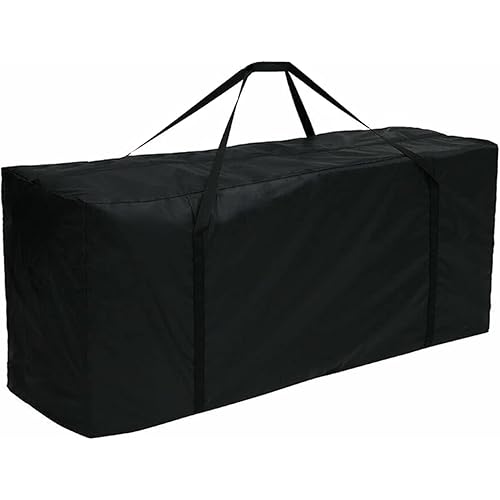 HEPOVER Outdoor Patio Cushion Storage Bags 68Inch Waterproof Extra Large Patio Furniture Cover Cushion Storage Bag with Handle and Zipper