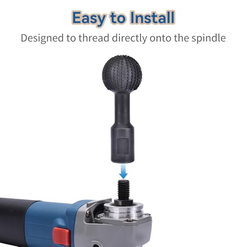 Jonphoe 100180-5/8"-11 Sphere Rotary Burr With 5/8-11 Threads For 4 1/2 And 5 Inch Angle Grinder thumb #4