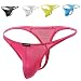 MuscleMate Premium Men's Sexy G-String Comfort Thong Low Raise Underwear (XL, 5 Colors In A Set)