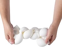 Vista 11 de Restaurantware -Molde de bola de 8 cavidades de pastelería, 1 molde de chocolate listo para horno - Molde de silicona blanca flexible, congelable