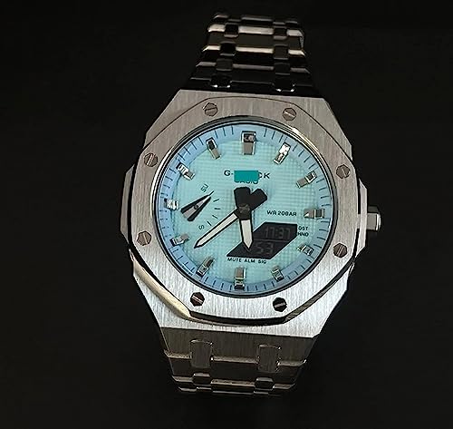 Boîtier en acier 316L pour GA2100 avec bracelet luxe