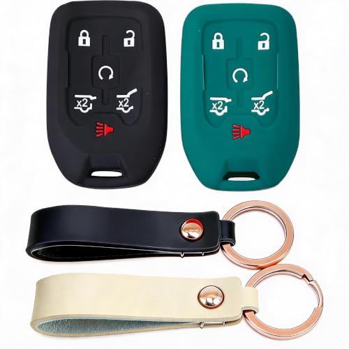 Funda de silicona para llavero Chevrolet Suburban y Tahoe protector remoto