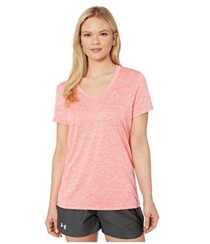 Image of Under Armour Womens Tech V-Neck Twist Short-Sleeve T-Shirt