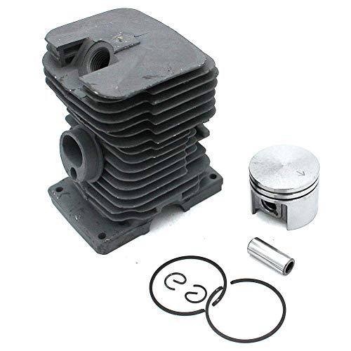 DLiQ Cylinder Head Piston Kit,Cylinder Piston Rebuild Assembly Kit for Stihl 017 MS170 Chainsaws 37mm