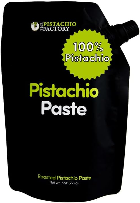 100% Pure Pistachio Paste, Butter, Dubai Chocolate Filling, Pistachio Spread, Crema De Pistacho, Dip, No Sugar, No fillers, Kosher, Make Own Cream - The Pistachio Factory