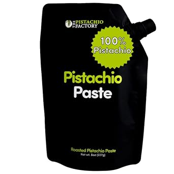 100% Pure Pistachio Paste, Butter, Dubai Chocolate Filling, Pistachio Spread, Crema De Pistacho, Dip, No Sugar, No fillers, Kosher, Make Own Cream - The Pistachio Factory