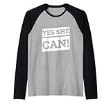 Ja, sie kann die Frauenrechtsbewegung wählen Raglan