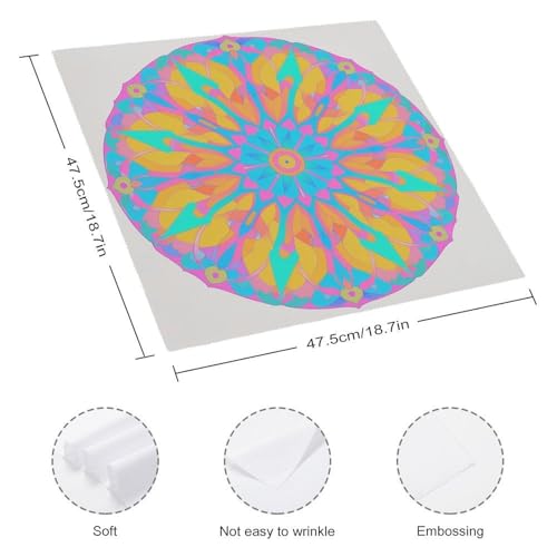 Serviettes de table lavables en tissu durables et douces - 3