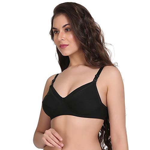 Image of Women's Cotton And Hosiery Non-Padded Wire Free Maternity Bra