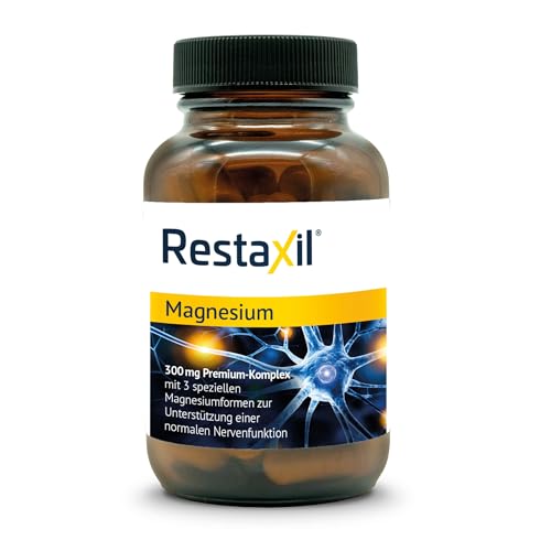 Restaxil® Magnesium [120 Stück] – Premium-Magnesium-Komplex...