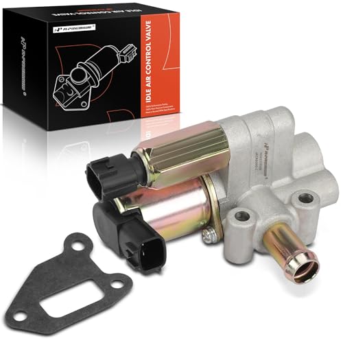 A-Premium Fuel Injection Idle Air Control Valve Compatible with Nissan Sentra 1991-1994, Tsubame 1994-1999, Tsuru 1994-2006, NX 1991-1993, 1.6L, Replace# 2378157Y00, 2378157Y10