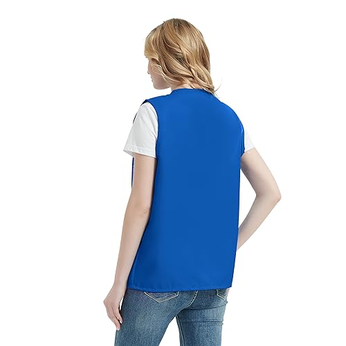 TopTie 5 Pack Volunteer Vest Waiter Bartender Work Uniform, Supermarket Clerk Workwear4