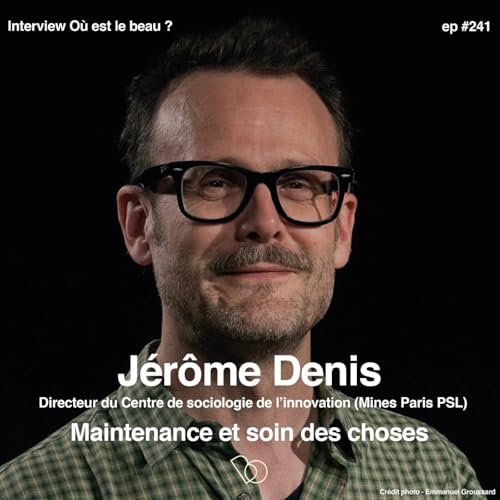 #241 - Maintenance et soin des choses avec Jérôme Denis - Directeur du Centre de sociologie de l'innovation (Mines Paris PSL)