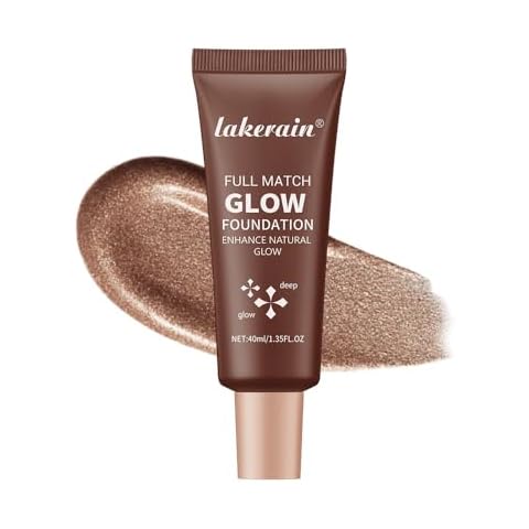 Natural Glow Illuminator Glotion - Glowing, Moisturizing, Lightweight Base, Multi-Purpose - Hydrating & Illuminating Makeup Highlighter for Radiant, Sun-Kissed Look (#4 Deep, 1.35 Fl Oz (Pack of 1)) Cover