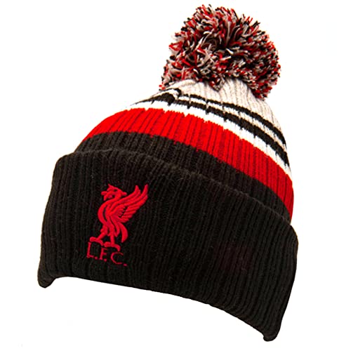 Image of Liverpool FC Pinewood Ski Hat (One Size) (Black/Red/White)