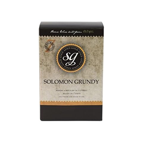 Solomon Grundy Gold - Merlot 6 Bottle Cover