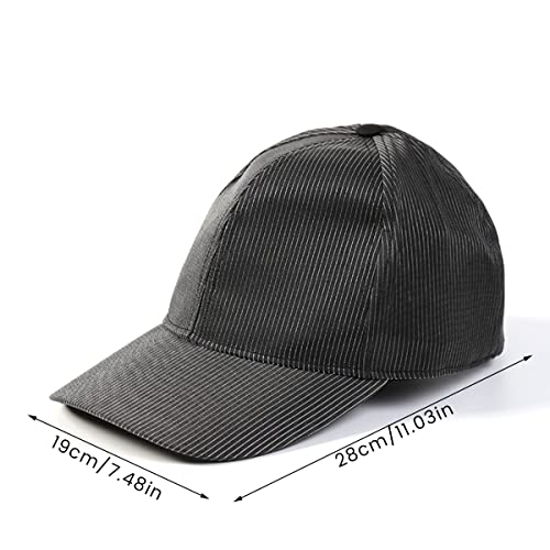 Casquette LED blanc lumineux 7 couleurs rechargeable USB pour festival nocturne - 6