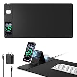 abc.mat Magnetic Stand Desk Mat with 20W Adapter