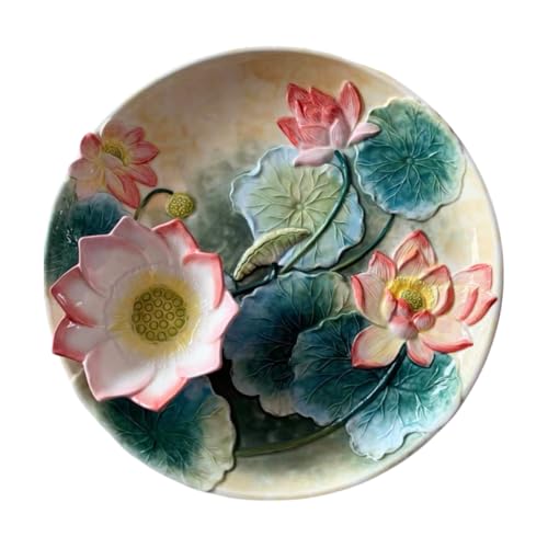 Minigift Keramik Lotus Chip und Dip-Teller