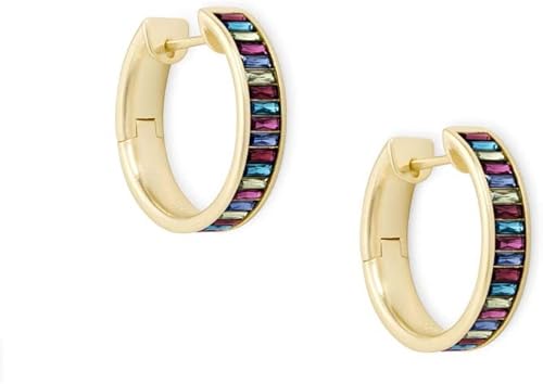 Kendra Scott Pendientes de aro Jack Gold