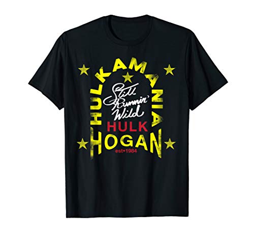 WWE Hulk Hogan "Still Runnin' Wild" Graphic T-Shirt