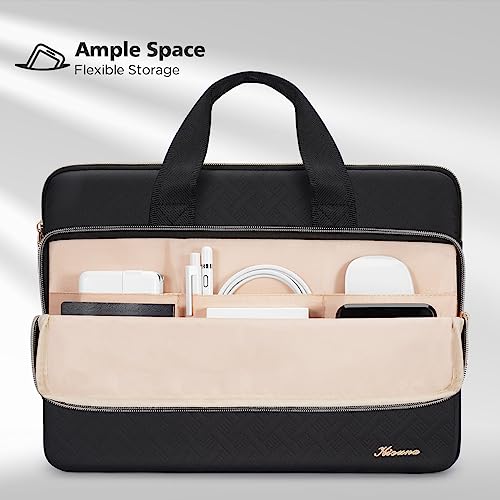 KIZUNA Laptop Sleeve Case 14 Inch Computer Bag Carrying Handbag for 15" MacBook air M2 2023/Lenovo Flex 14/IdeaPad Flex 5/15.4 MacBook Pro/14 HP EliteBook 840 G5/HP Pro 14 G3/Dell Latitude/Surface - Image 2