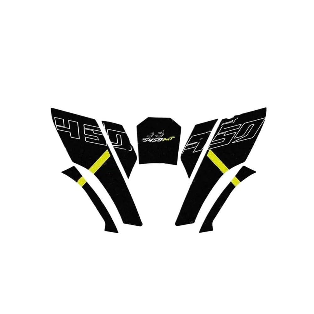 Motorcycle Fuel Tank Sticker for CF&MO&to 450MT 450 MT 2024 Motorcycle Side Sticker Fuel Tank Decal Protector Traction Pad Cover Decoration Sets