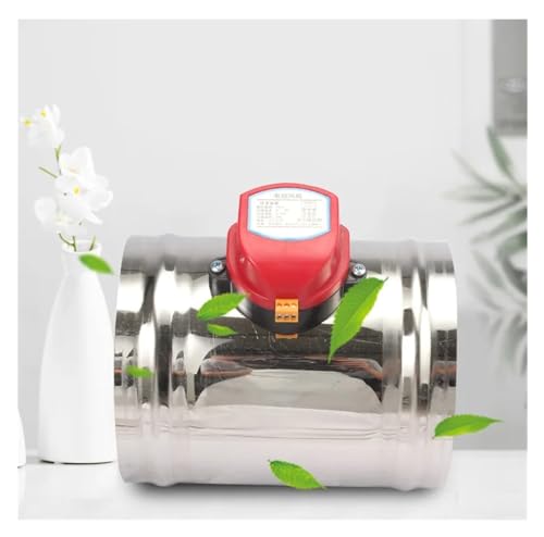 Vanne d'air motorisée en acier inox pour hotte et VMC de maison - 3