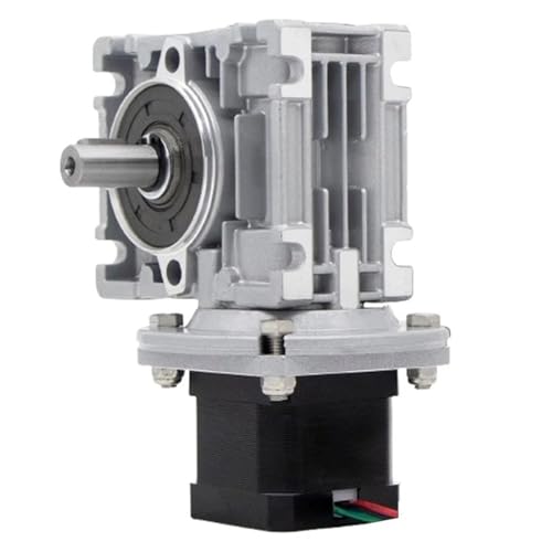 Moteur pas à pas Nema 17 CC réducteur hélicoïdal 1:60 arbre double alésage