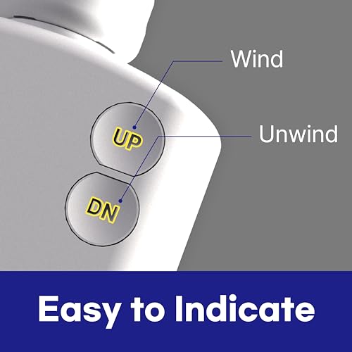 CANTEEN [Electric String Winder] for Guitar & Ukulele with FAST & POWERFUL winding, 2-Step Speed Controll, Recharable Battery with USB-C port (White) - Thumbnail 4
