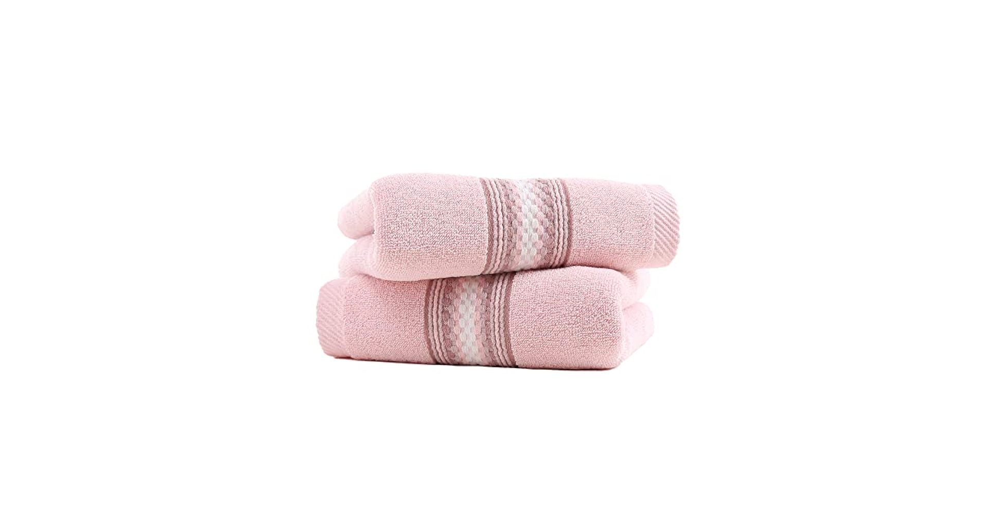 Amazon.com: YiLUOMO Pink Hand Towels 100% Cotton Soft