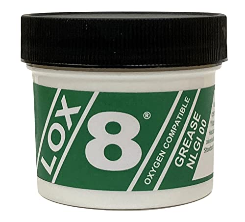 Fluoramics 9712152LOX-8 Grease 100 Gram Jar