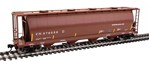 Walthers Mainline 910-7837 HO Scale 59' Cylindrical Hopper - Ready to Run - Canadian National #376530