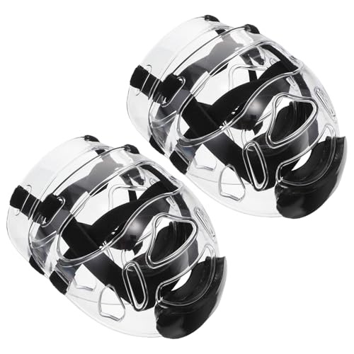 Protection Faciale de Taekwondo POPETPOP pour Progresser en Kickboxing et Combat de Karaté