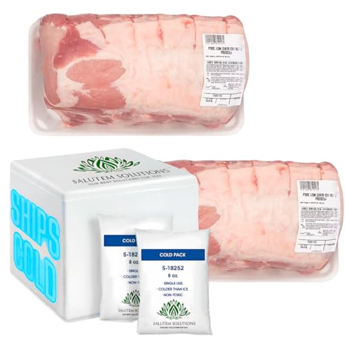 Salutem Vita - Pork Loin Bone-In Center Cut Roast, 4.2
