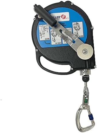 ELLERsafe Retractable Fall Arrester with Rescue Winch CRW200 - Length: 15 meters