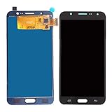 Elviray Pantalla táctil LCD Pantalla de reemplazo del ensamblaje del digitalizador Compatible para Samsung Galaxy J7 2016 J710 J710F Pieza de Repuesto