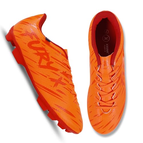Image of XXUMA Unisex Faux Leather TPU Sole Football Shoes Durable Lightweightand Enhanced Grip