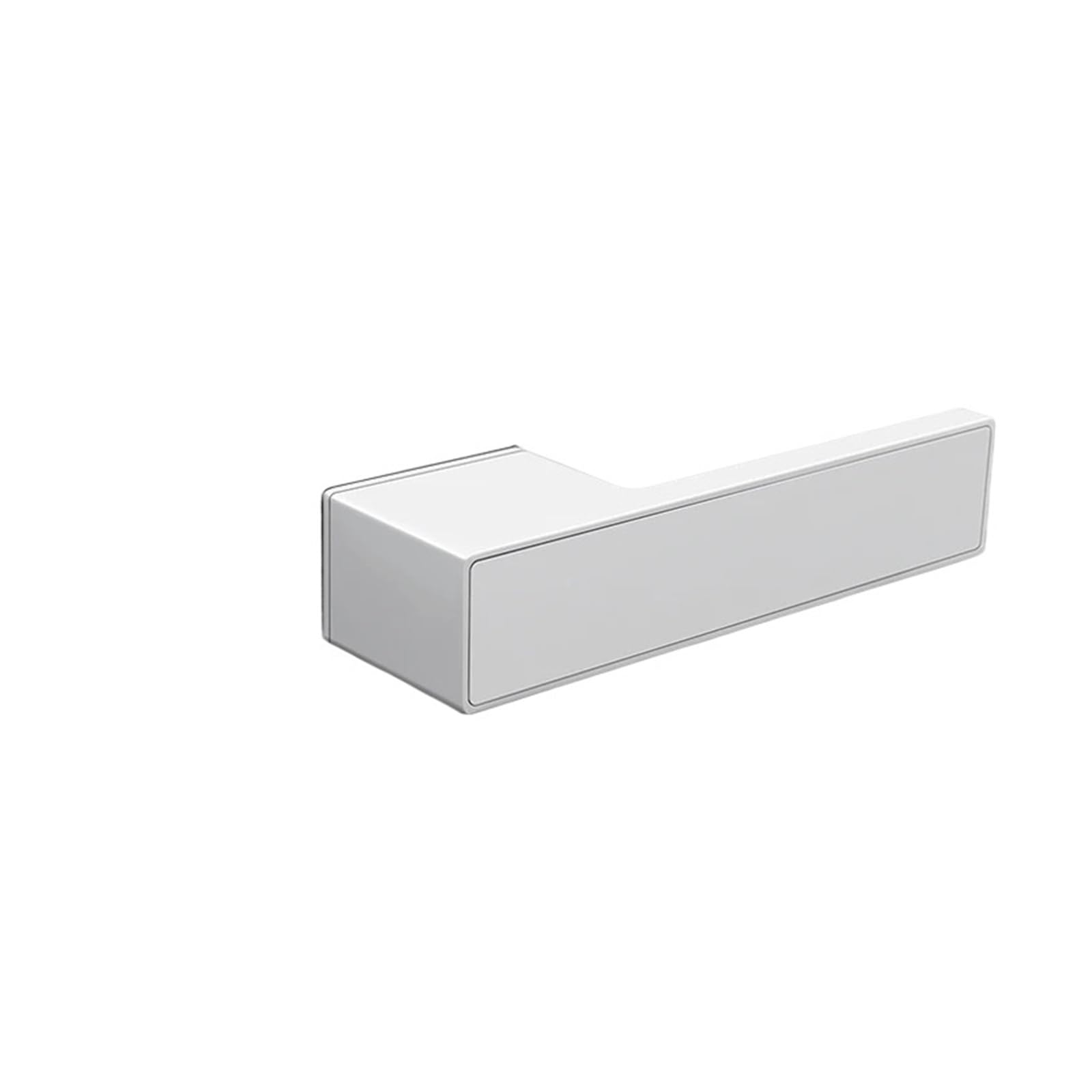Sjloynwq Ivory Bedroom Door Lock Handle Silent With Key(Ivory)